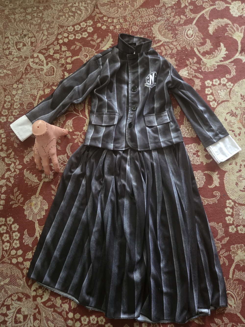 Wednsday And Thing Costume